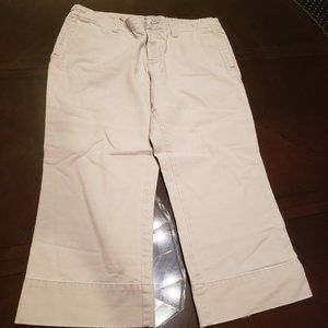 AMERICAN EAGLE Women's Wide Leg Capri Pants Shorts 12